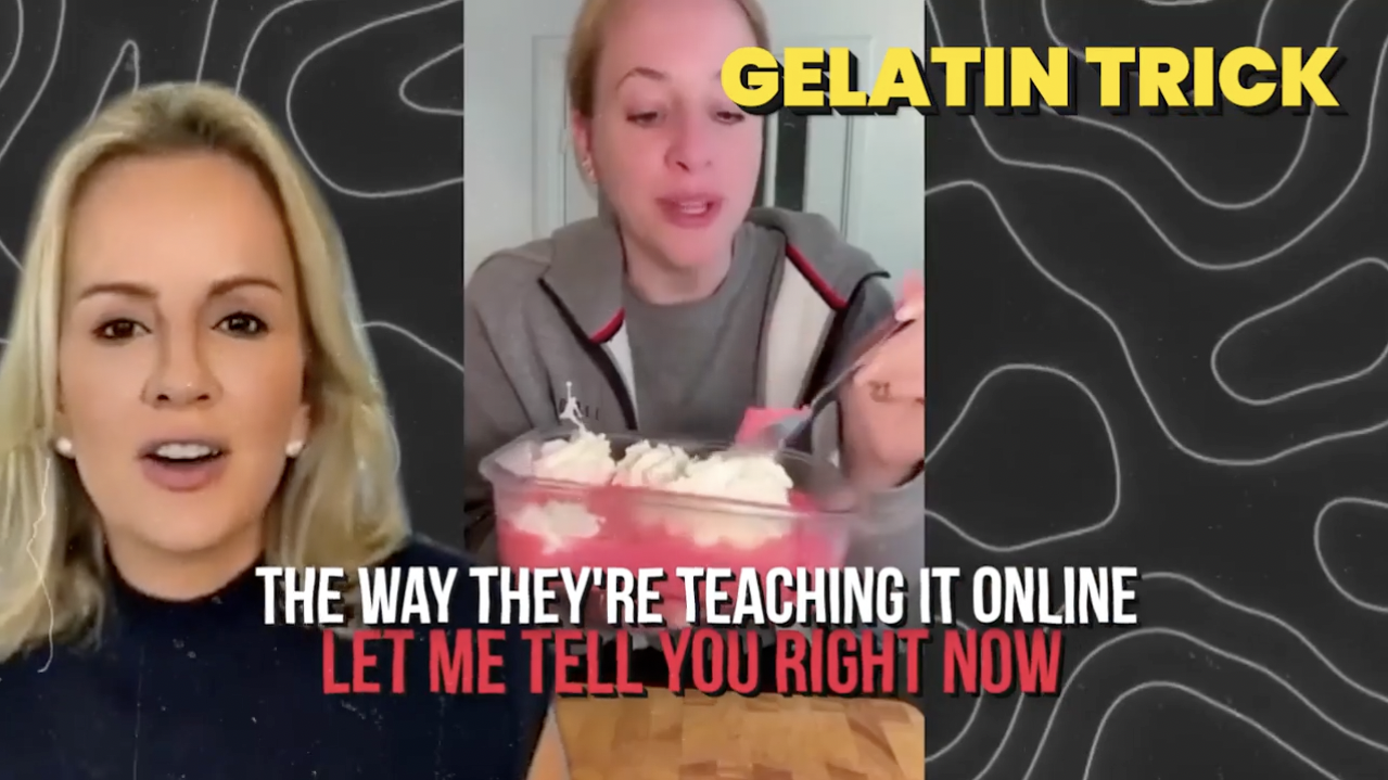 Dr. Jennifer Ashton gelatin trick thumbnail